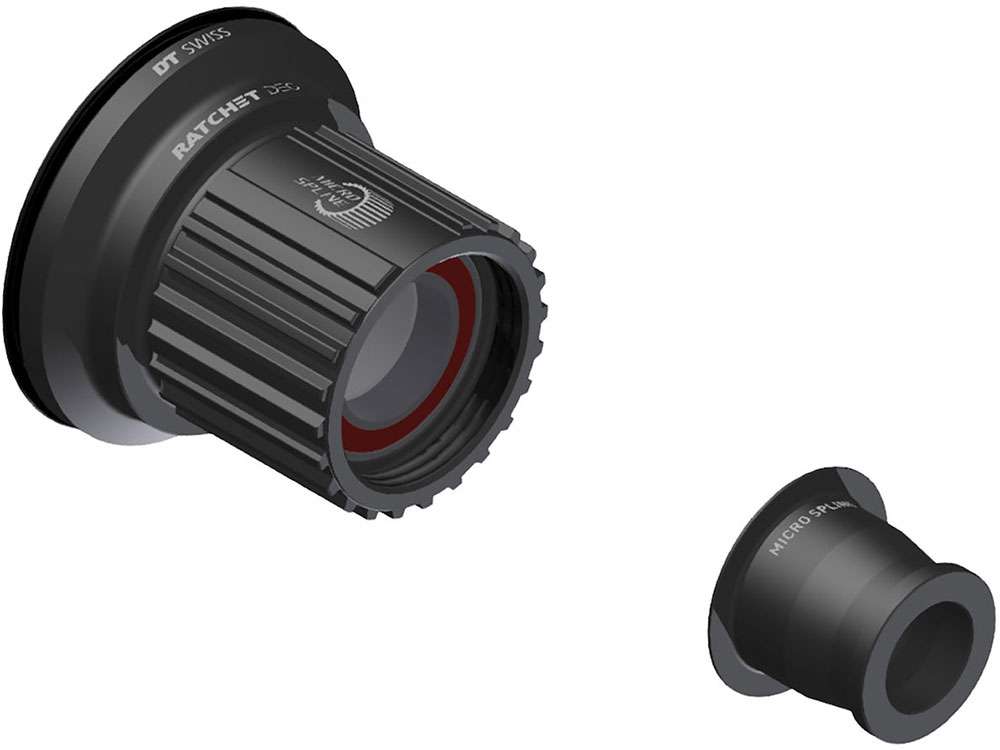 Kit de conversion microspline shimano Dt swiss pour degré à cliquet