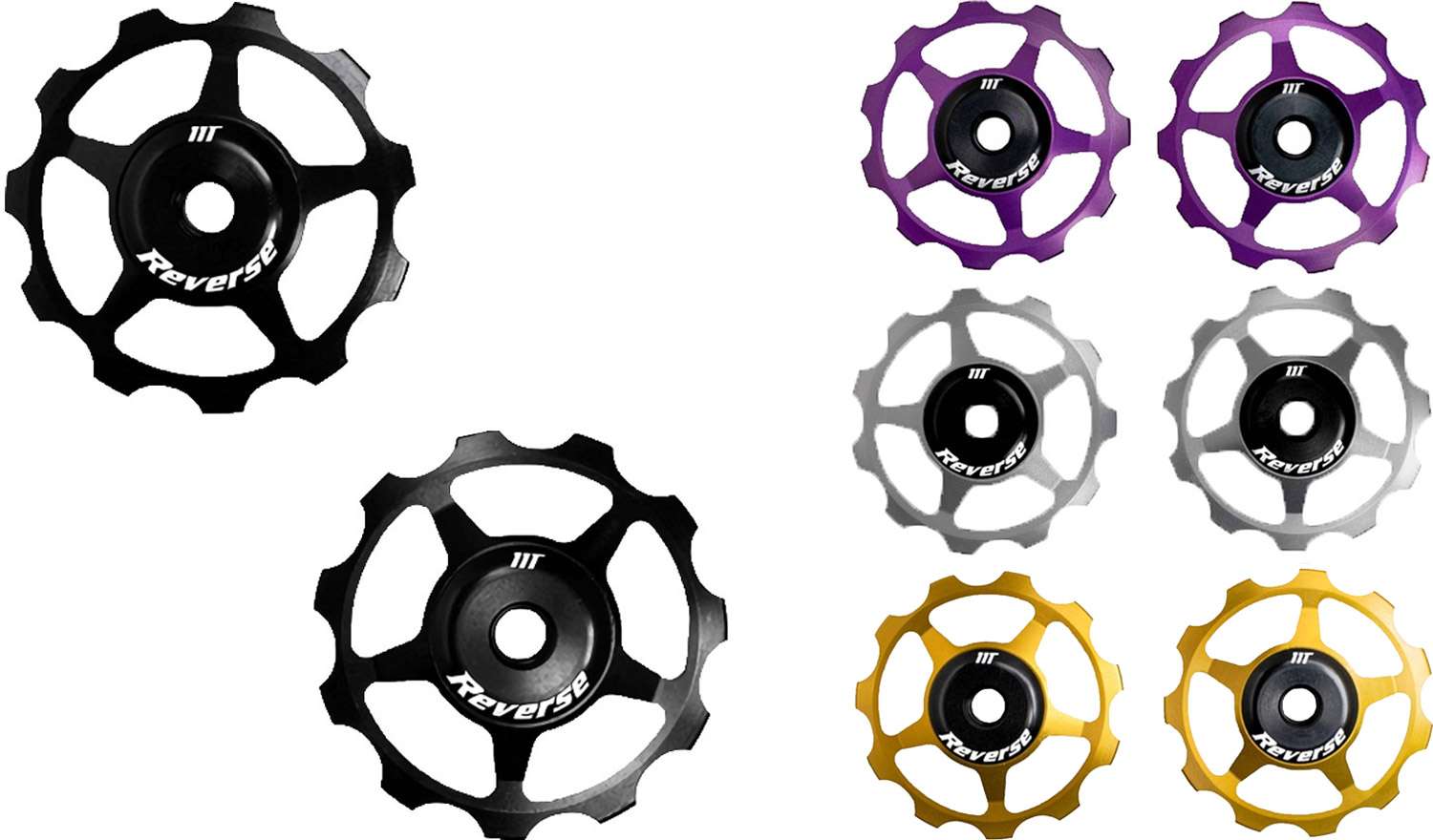 Jeu de poulies en aluminium Colab à composants inversés