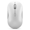 Souris silencieuse sans fil multi-appareils Lenovo 700 (blanc, 1600 - 4000 dpi, Bluetooth 5.3 2,4 GHz)