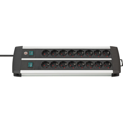 Brennenstuhl Premium-Alu-Line Technology Spring Box Box Duo 16-LIGHI