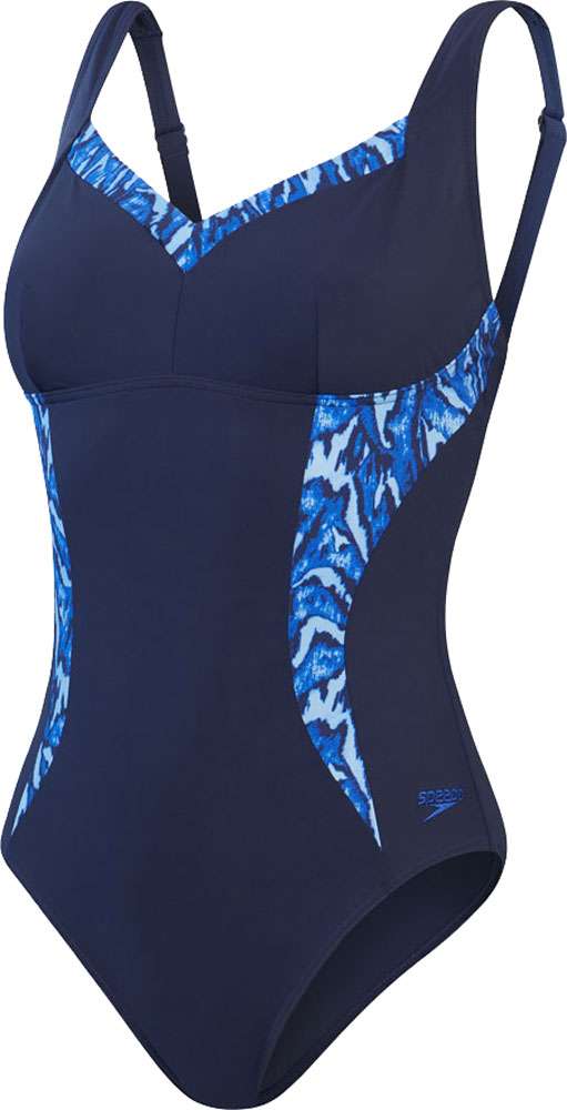 Speedo imprimé fines bretelles réglables - maillot de bain femme