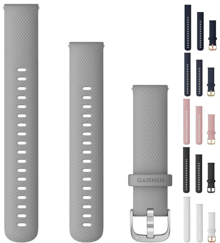 Garmin venu® 2s vivoactive® 2s bracelet en silicone 18 mm