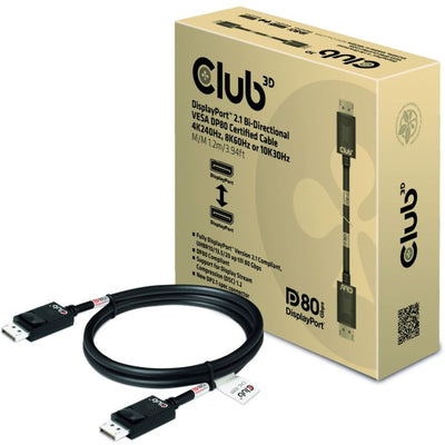 Club 3D DisplayPort 2.1 Bidirectional VESA DP80 Certified