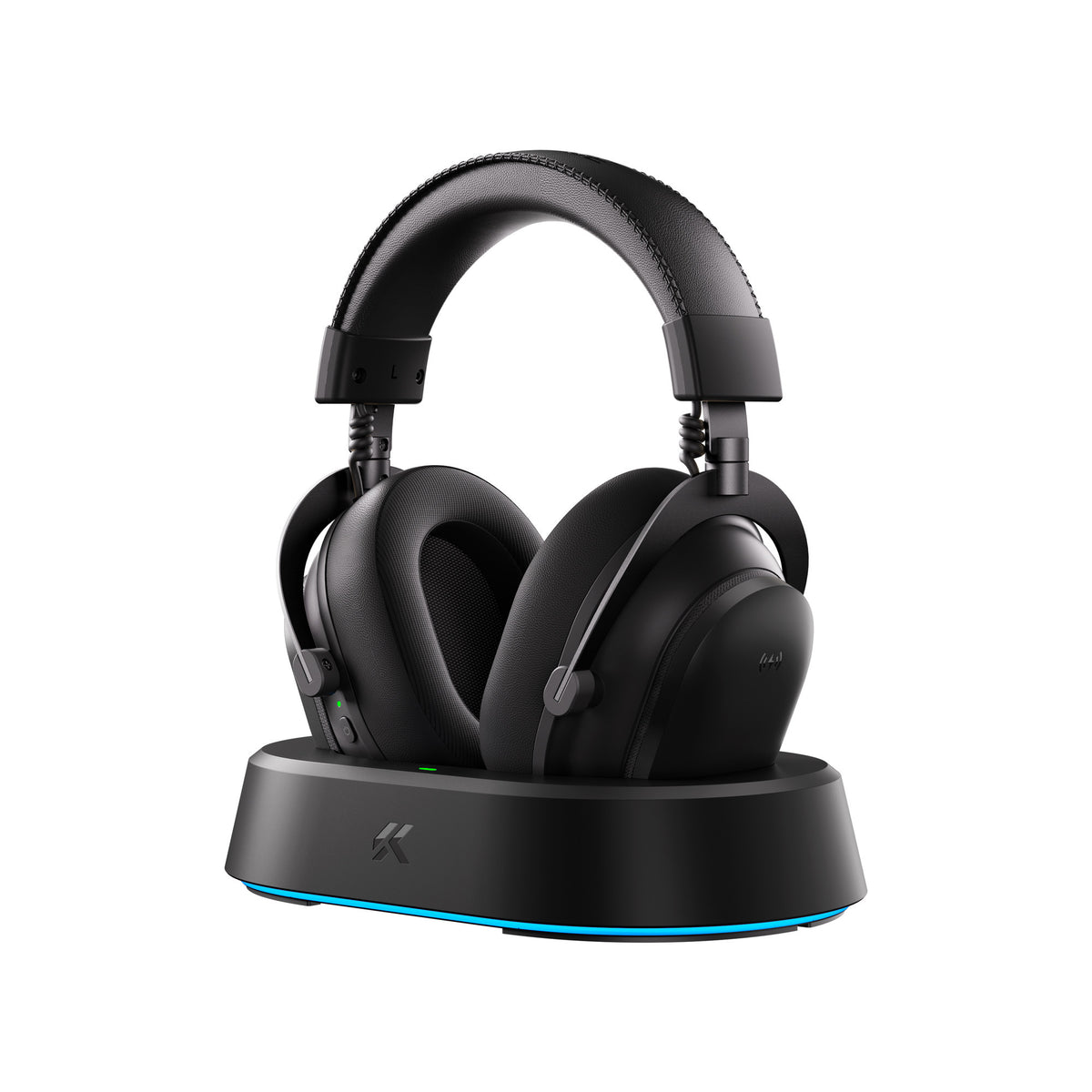 Mchose V9 Turbo+ Casque de jeu supra-auriculaire magnétique sans fil (noir, Nintendo Switch, Playstation 4, Playstation 5, mobile, PC, Bluetooth USB 2,4 G)