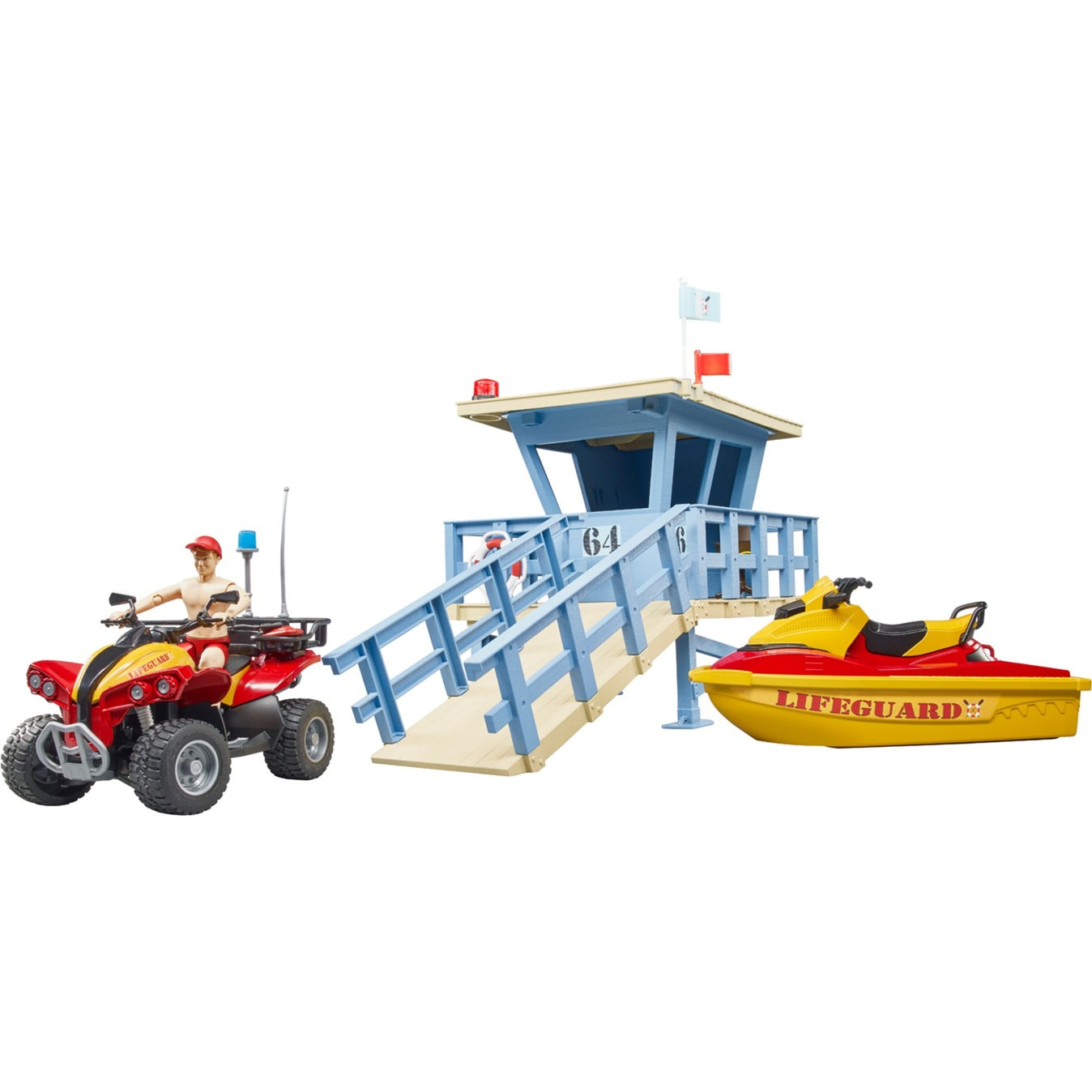 Bruder Bworld Rescue Brigade Station