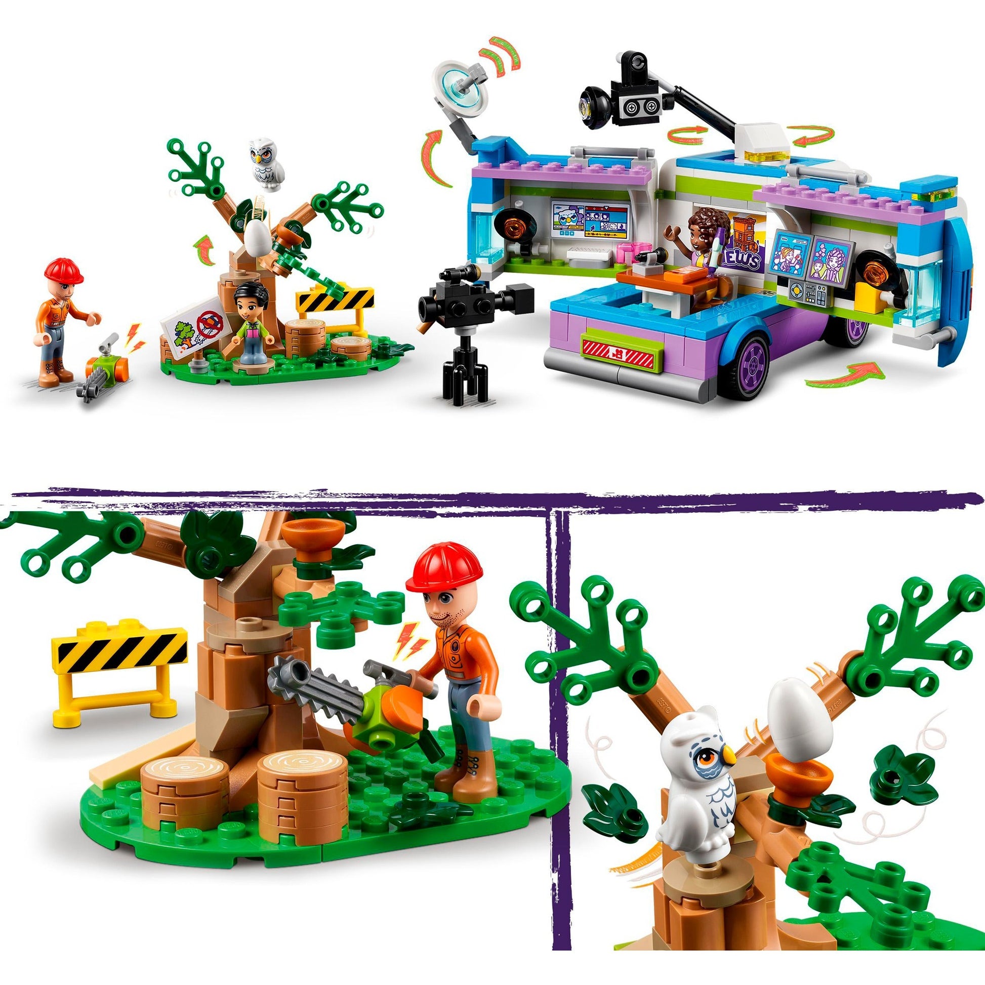 LEGO LEGO Friends 41749 Bus de nouvelles