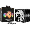 Soyez silencieux! Pack PWM Triple LX 140 mm léger
