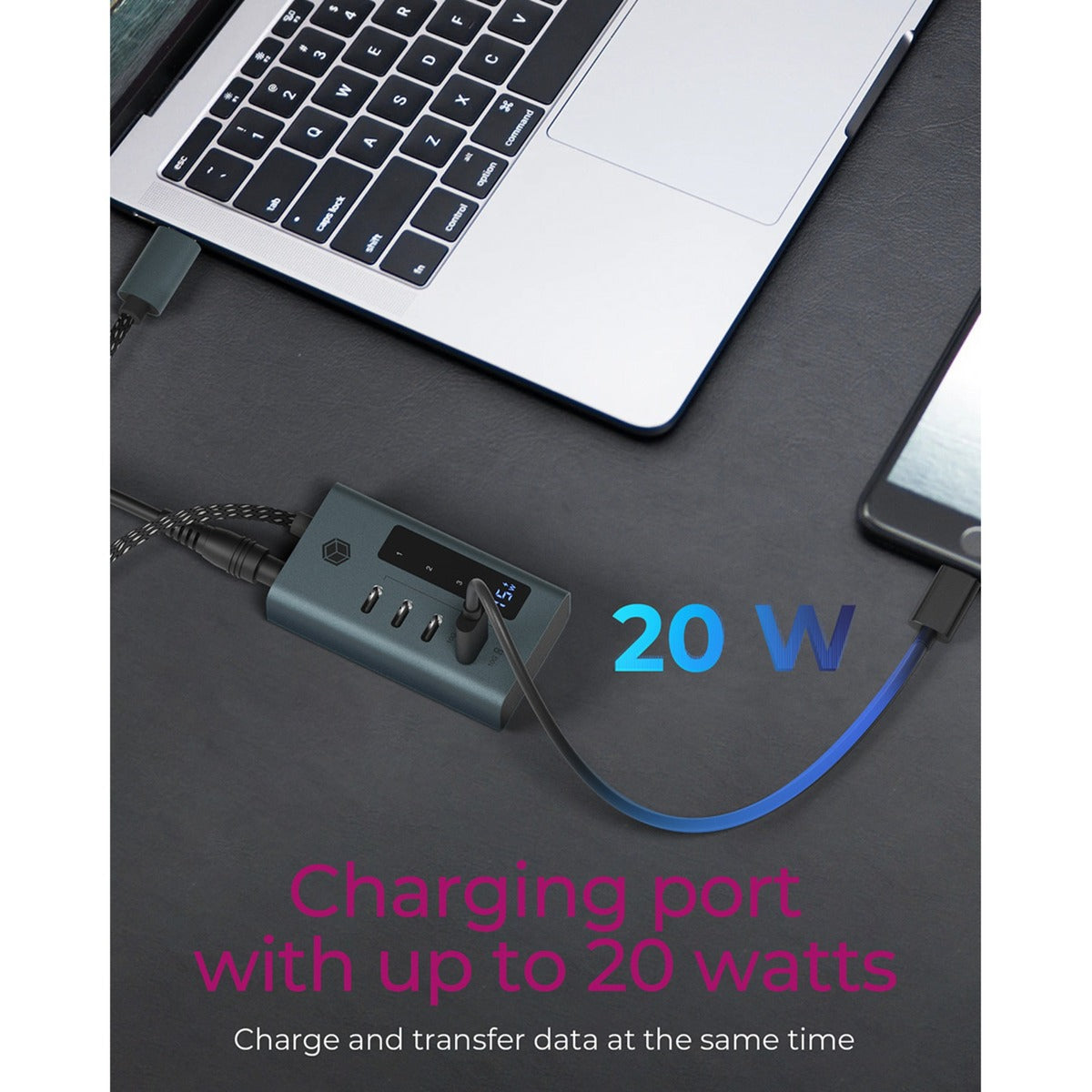 ICY BOX IB-HUB1454-C31 4-PORT USB 3.2 Gen 2 Type-C Hub