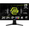 Moniteur de jeu Msi mag 255xf 24,5 (noir, 2x HDMI, port d'affichage, 300 Hz)