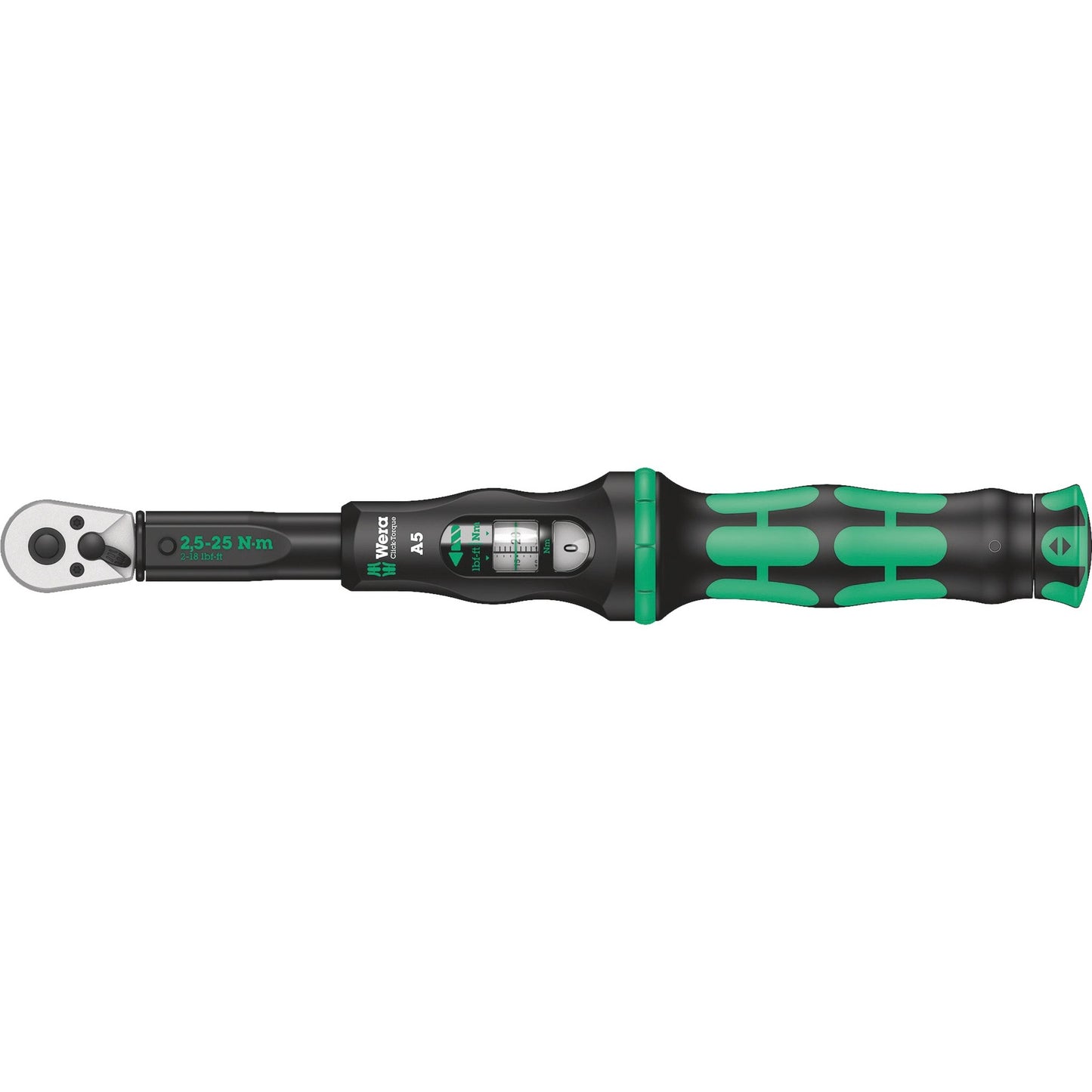 Clé de couple waa clic-torque 2.5-25 nm a 5