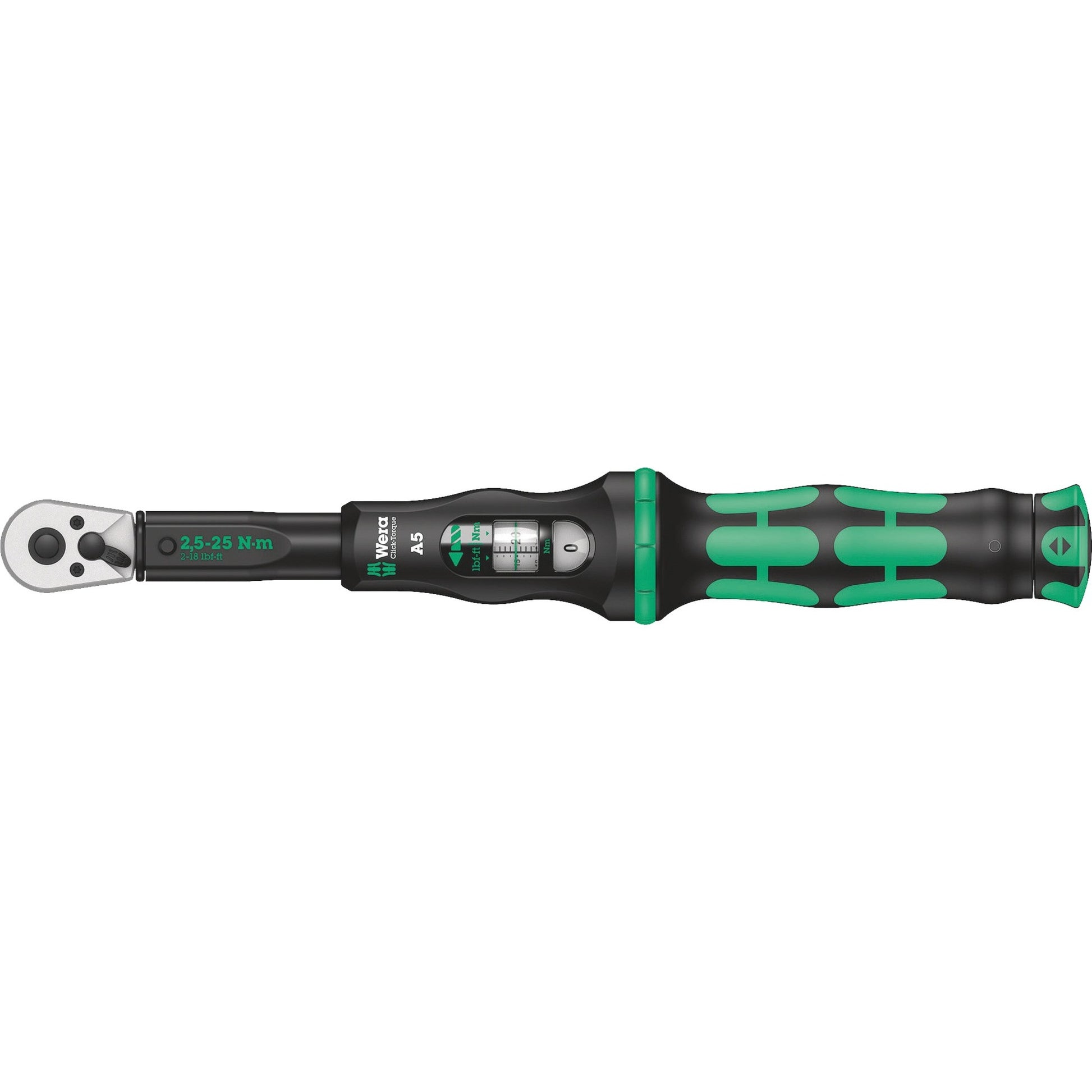 Clé de couple waa clic-torque 2.5-25 nm a 5