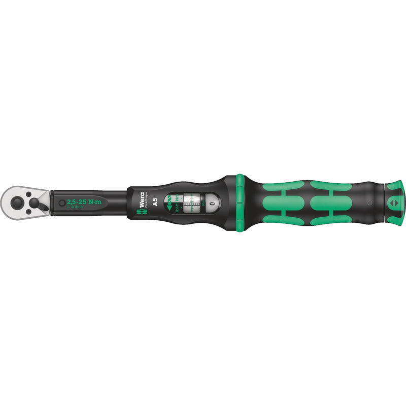 Clé de couple waa clic-torque 2.5-25 nm a 5