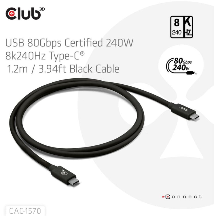 Club 3D USB-C 80 Gbit / ste