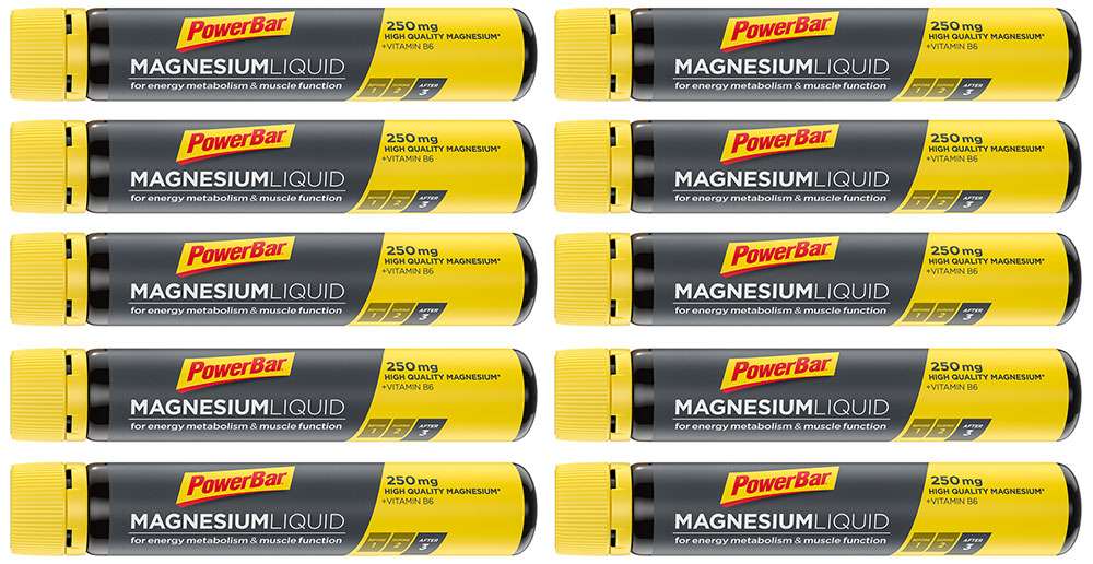 Powerbar magnésium liquide ampoule 10x25ml