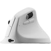 Souris ergonomique sans fil Keychron m5 (blanche, 100 à 30 000 dpi, 8 000 Hz, Bluetooth USB 2,4 GHz)