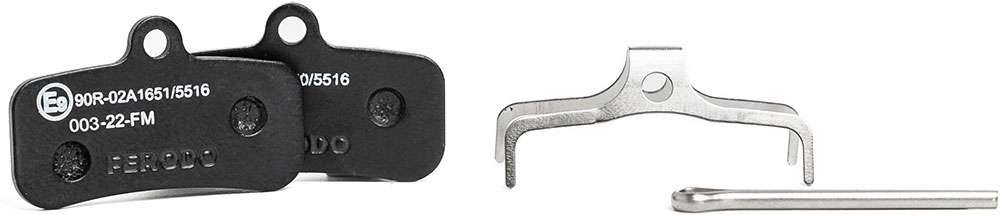 Ferodo fbp018fm plaquettes de frein polyvalentes pour shimano tektro trp