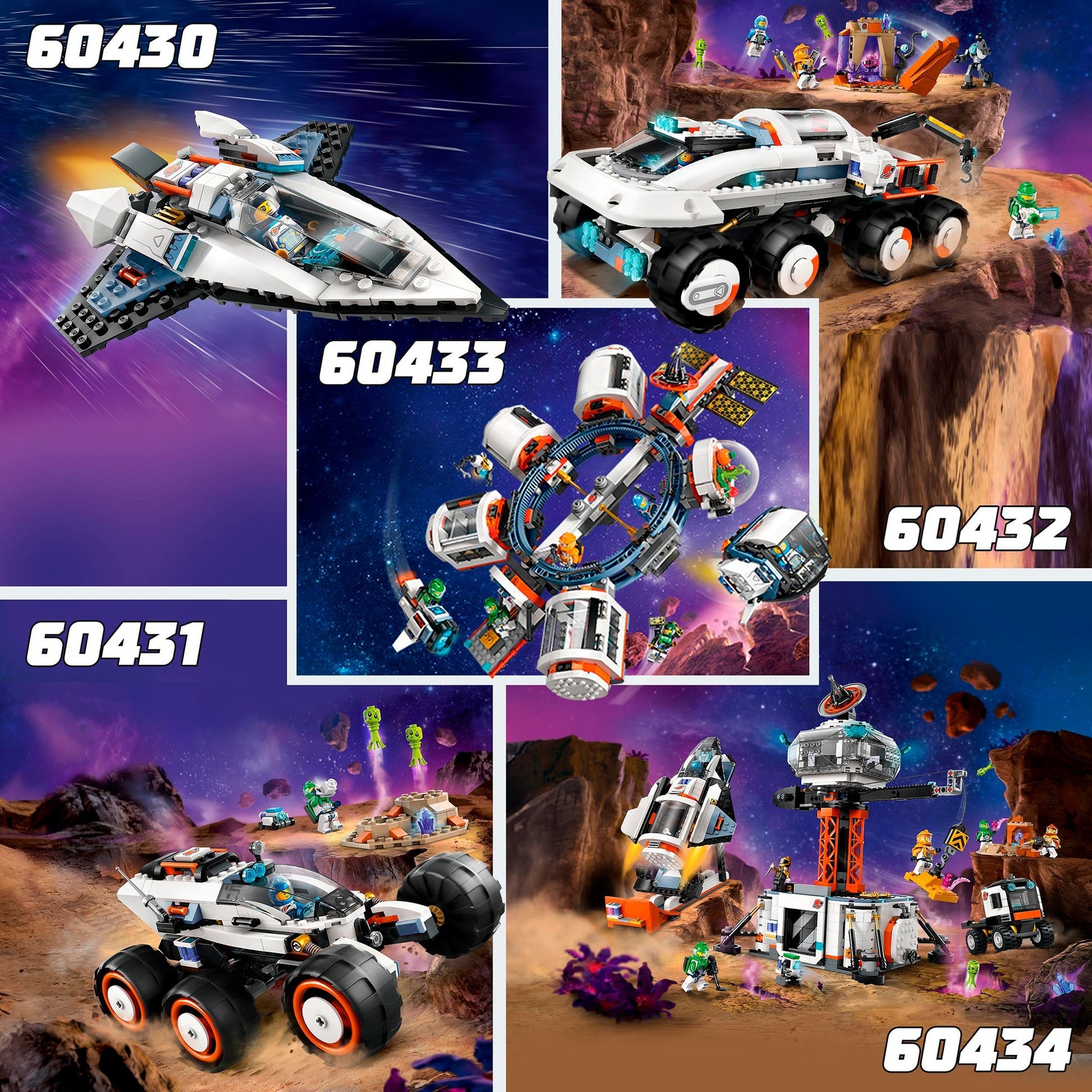 LEGO LEGO CITY 60430 SPACIEUR INTERSTRELLAR