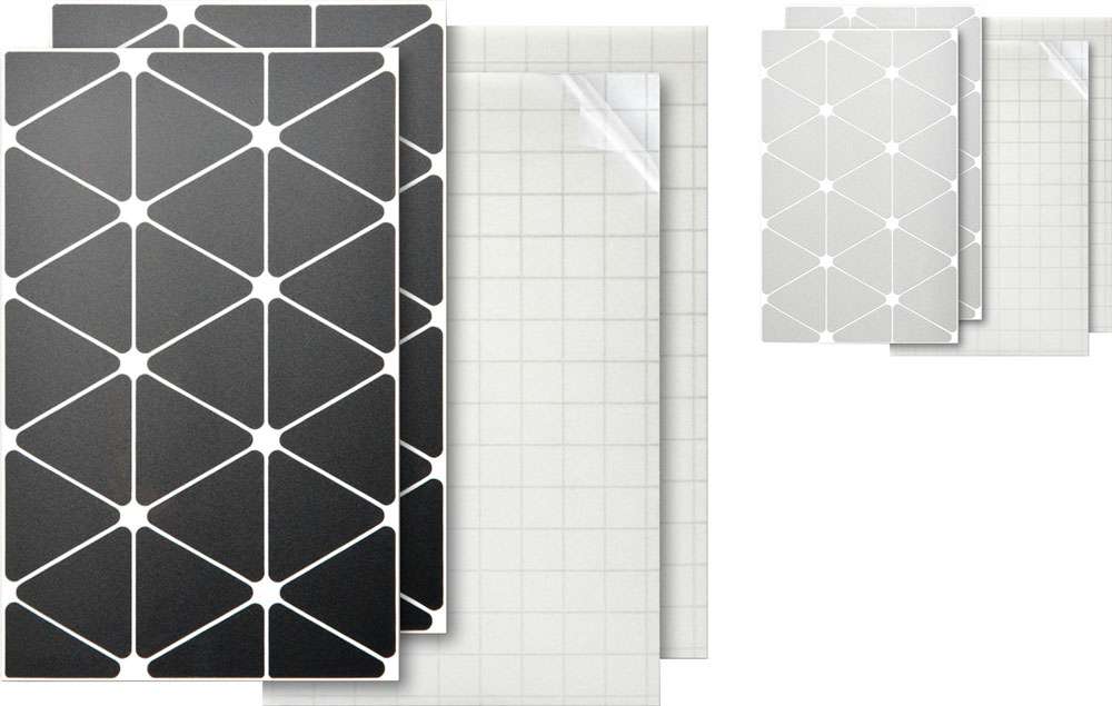 Triangles d'autocollants réfléchissants Luxshield