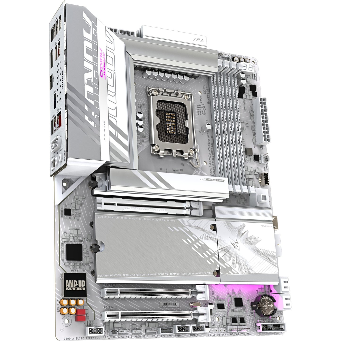 Gigabyte Gigabyte Z890 A Elite WF7 Ice, ATX, LGA1851, Intel® Core ™ Ultra, 4x DDR5, 2,5 GBE, Wi-Fi 7, USB4