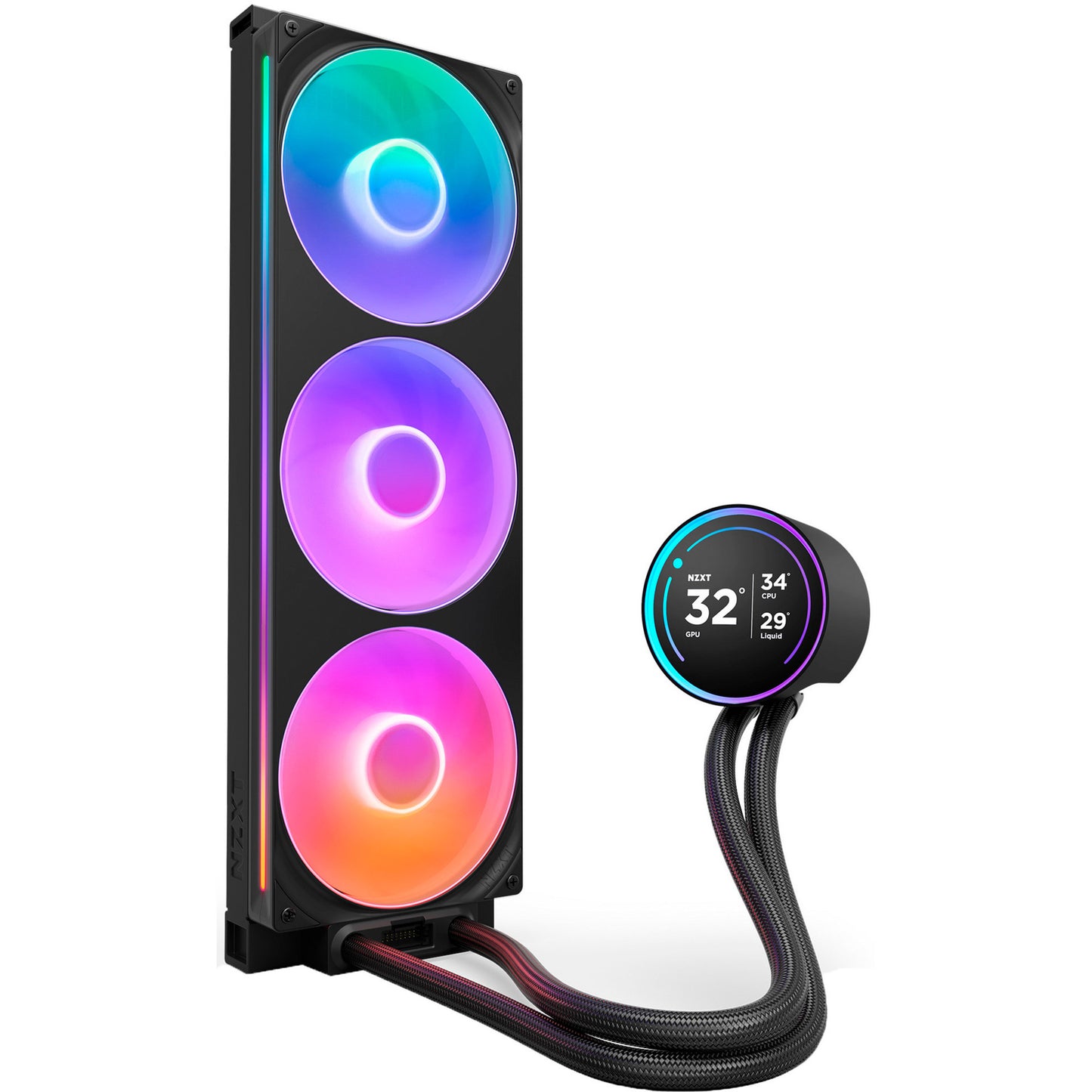 Refroidissement par eau NZXT Kraken Elite 420 RGB (noir)