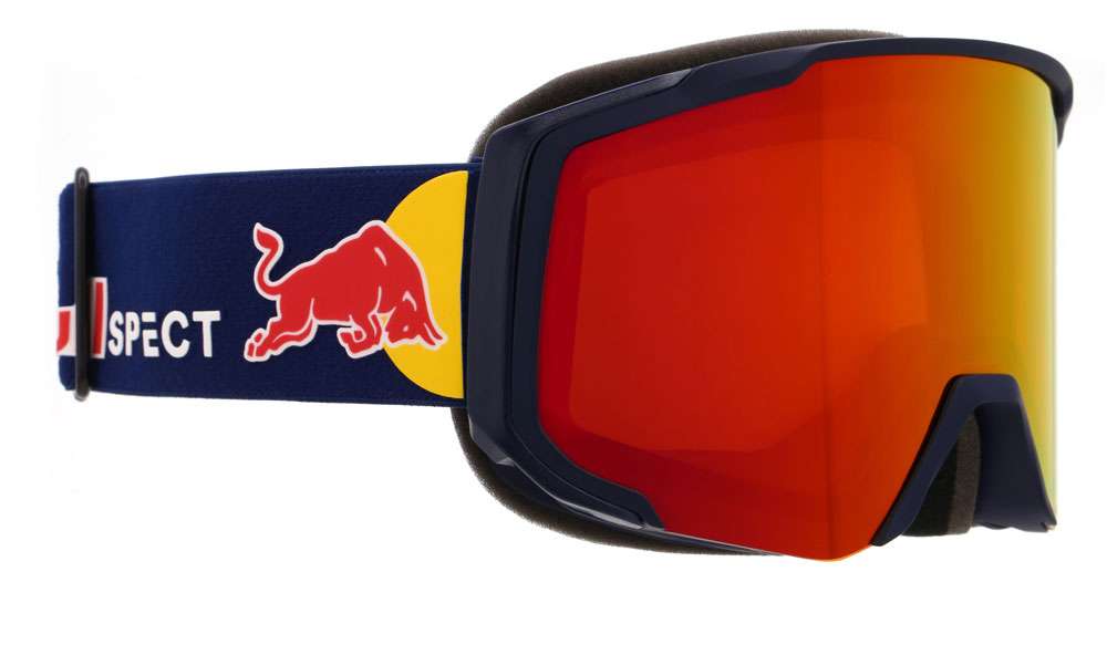 Red bull spect eyewear jibb-01re2 orange avec miroir rouge - masque de ski