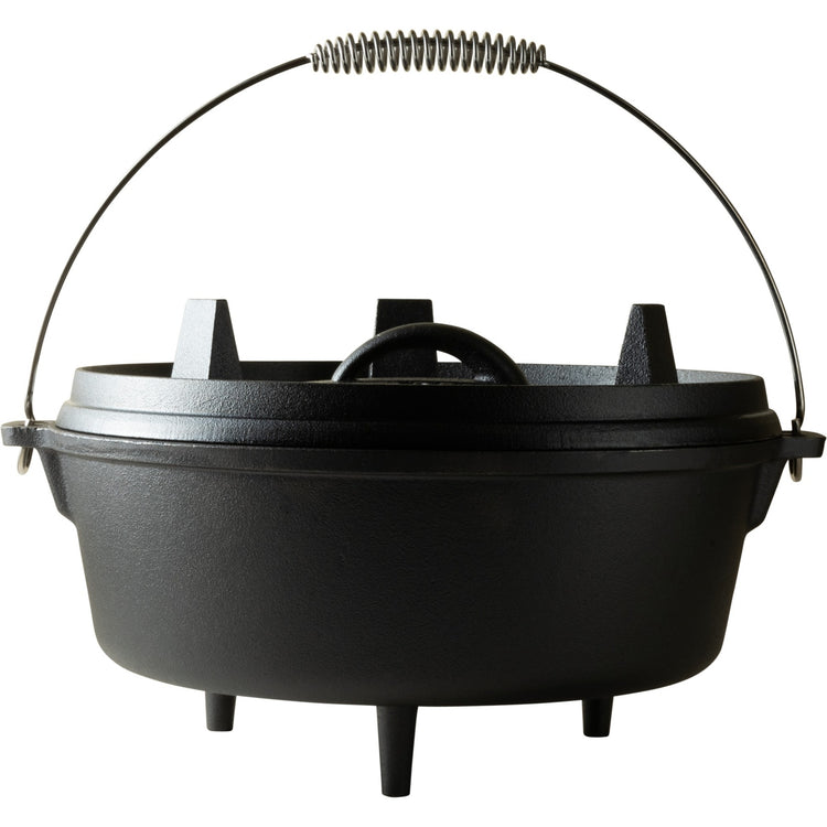 The Windmill Dutch Oven Poêle de cuisson 4,5 qt (noir, ø 25,5 cm | 3,8 litres)