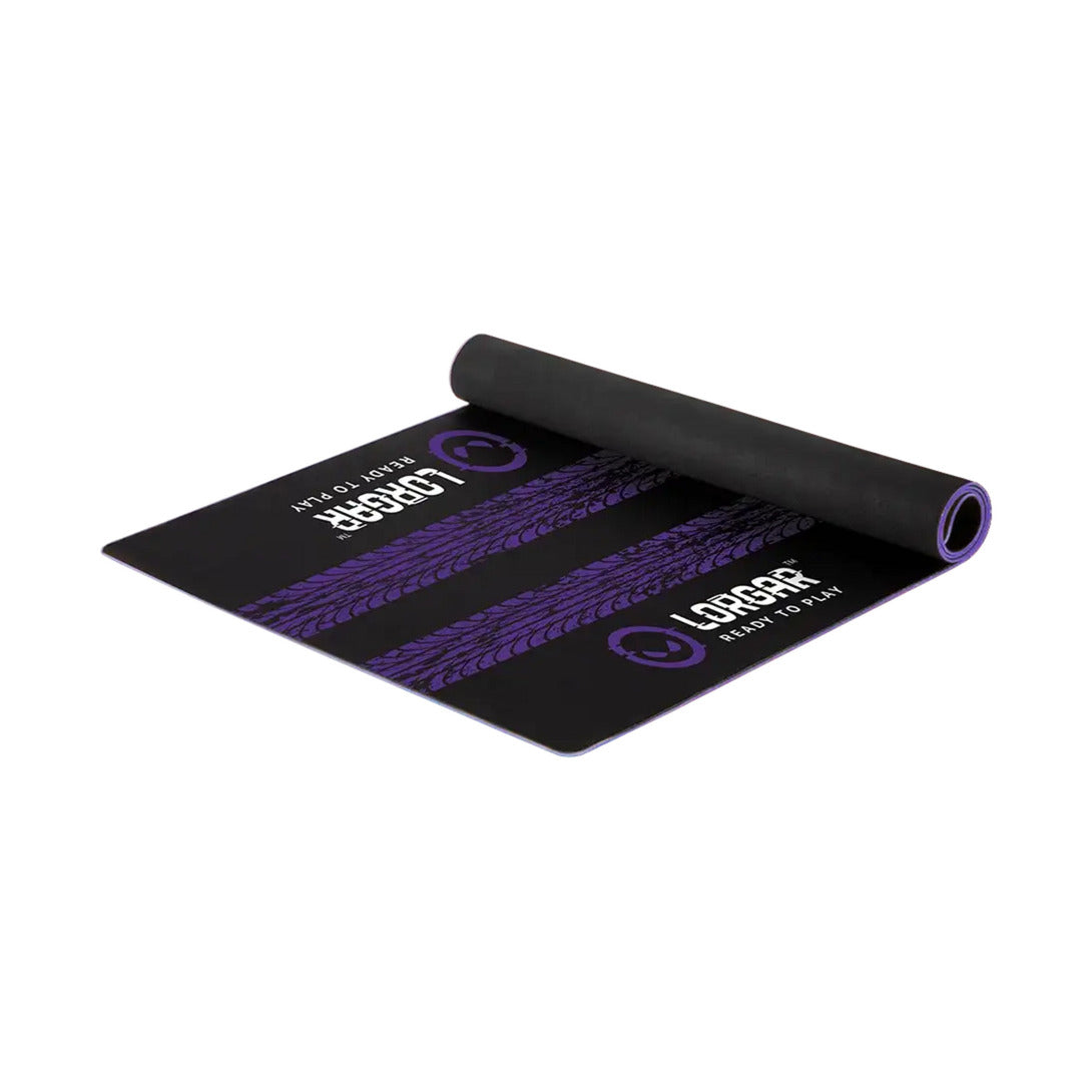 Lorgar rx1fm tapis de sol de course tapis de protection avancé (noir violet)