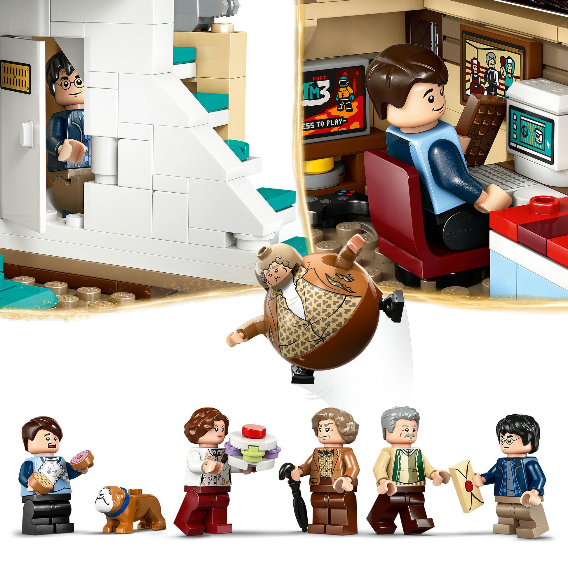 Lego Harry Potter 76451 Visite de Ligusterlaan de tante Margot