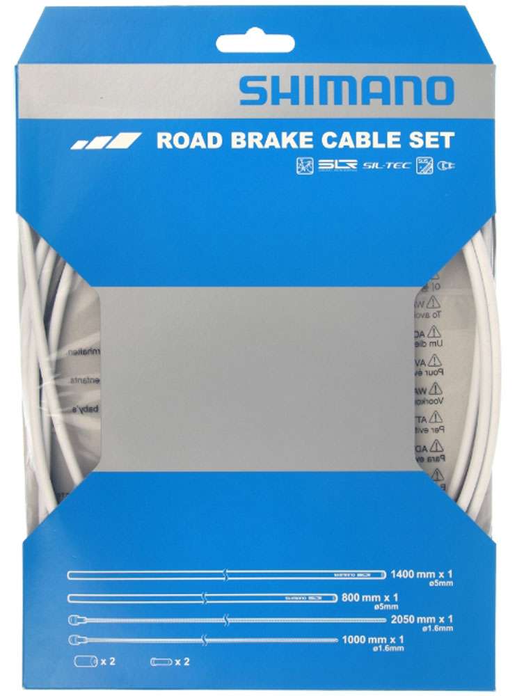 Jeu de câbles de frein Shimano sil-tec pour la route