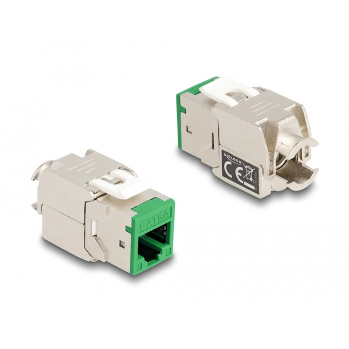 Module Dellock Keystone RJ45 Jack à LSA Cat 6A Tolfree