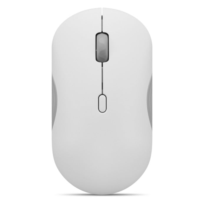 Souris Bluetooth silencieuse Lenovo 350 (gris clair, 2 400 DPI, Bluetooth® 5.3)