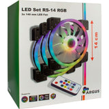 Inter-Tech Argus RVB Fan Set RS-14 - afbeelding 7