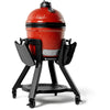 Kamado Joe Joe Jr-kar avec des tables latérales