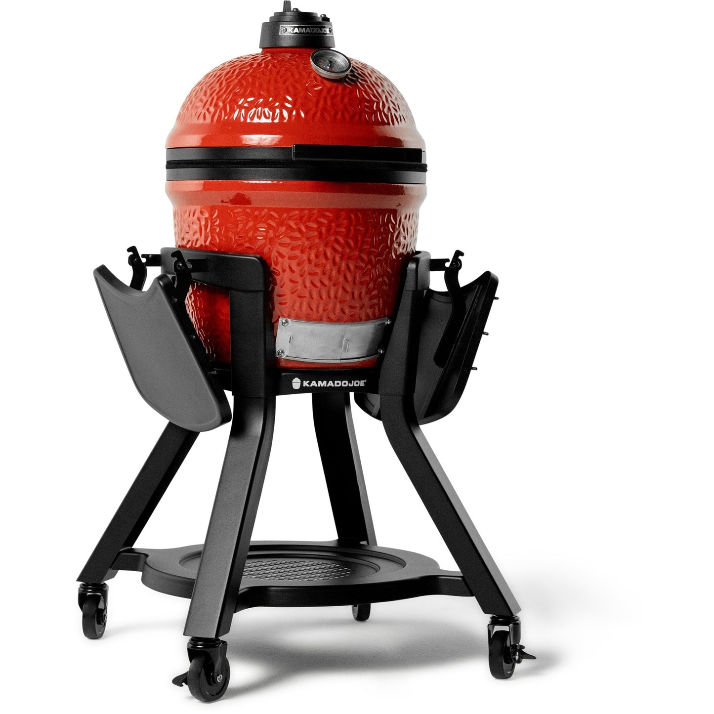 Kamado Joe Joe Jr-kar avec des tables latérales