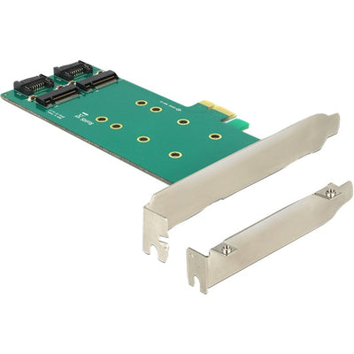 Carte de Dellock PCI Express> 2 x Clé interne M.2 B 110 mm -