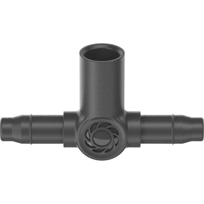 T-pice Gardena pour les pulvérisateurs Druppelaars finaux 4,6 mm (3 16