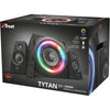 Trust GXT 629 Tytan RVB illuminé 2,1 Ensemble de haut-parleurs