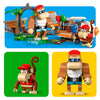 Ensemble d'extension Lego Super Mario : jouet de construction en chariot de mine de Diddy Kong (71425)