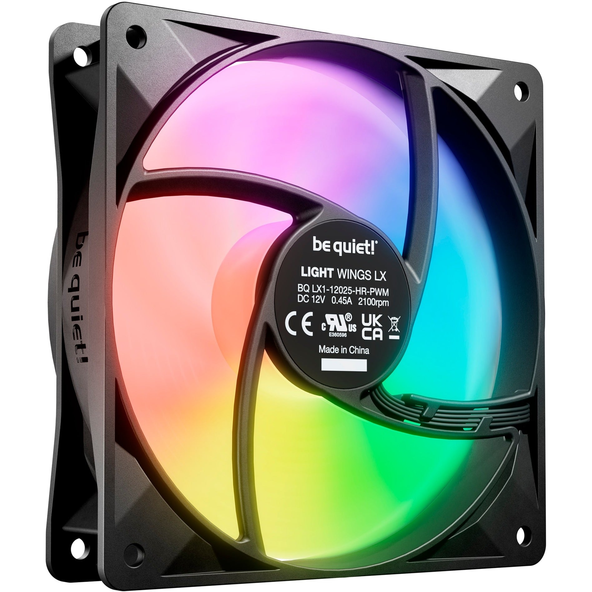 Soyez silencieux! PWM LX PWM PWM à haut débit de 120 mm