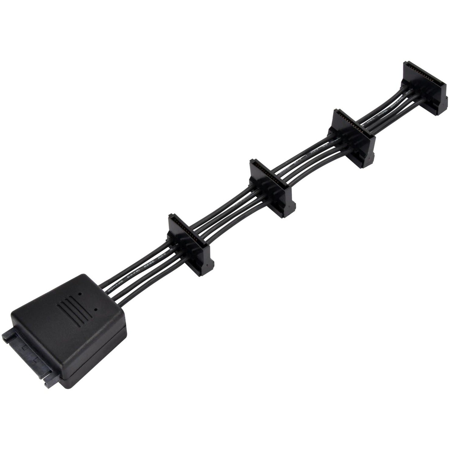 Silverstone SST-CP06-E4, 1x Sata à 15 broches> 4x Sata à 15 broches