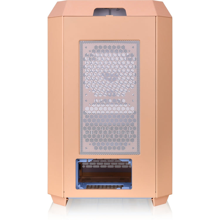 Thermaltake the tower 300 - boîtier mini tour pêche fuzz (pêche | 3x USB-A | verre trempé)