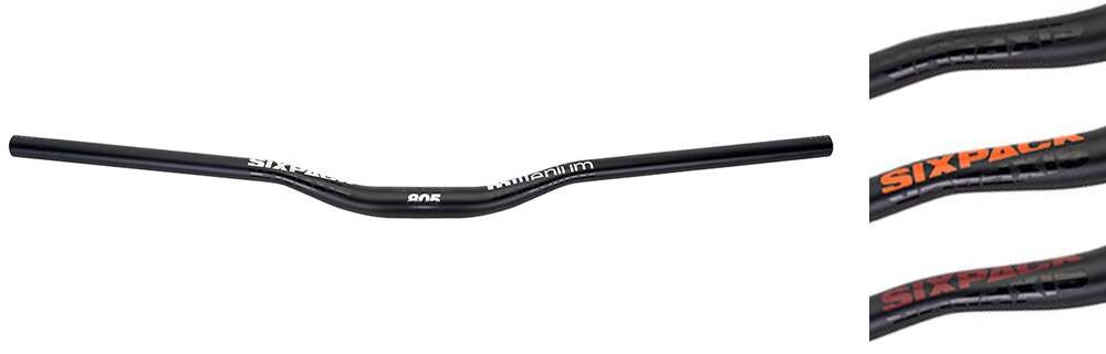 Guidon Sixpack Racing Millenium 805 x 35 mm Rise 30