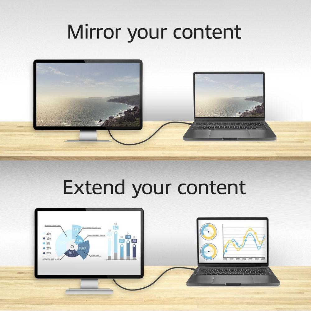 Agir la connectivité USB-C vers le câble DisplayPort