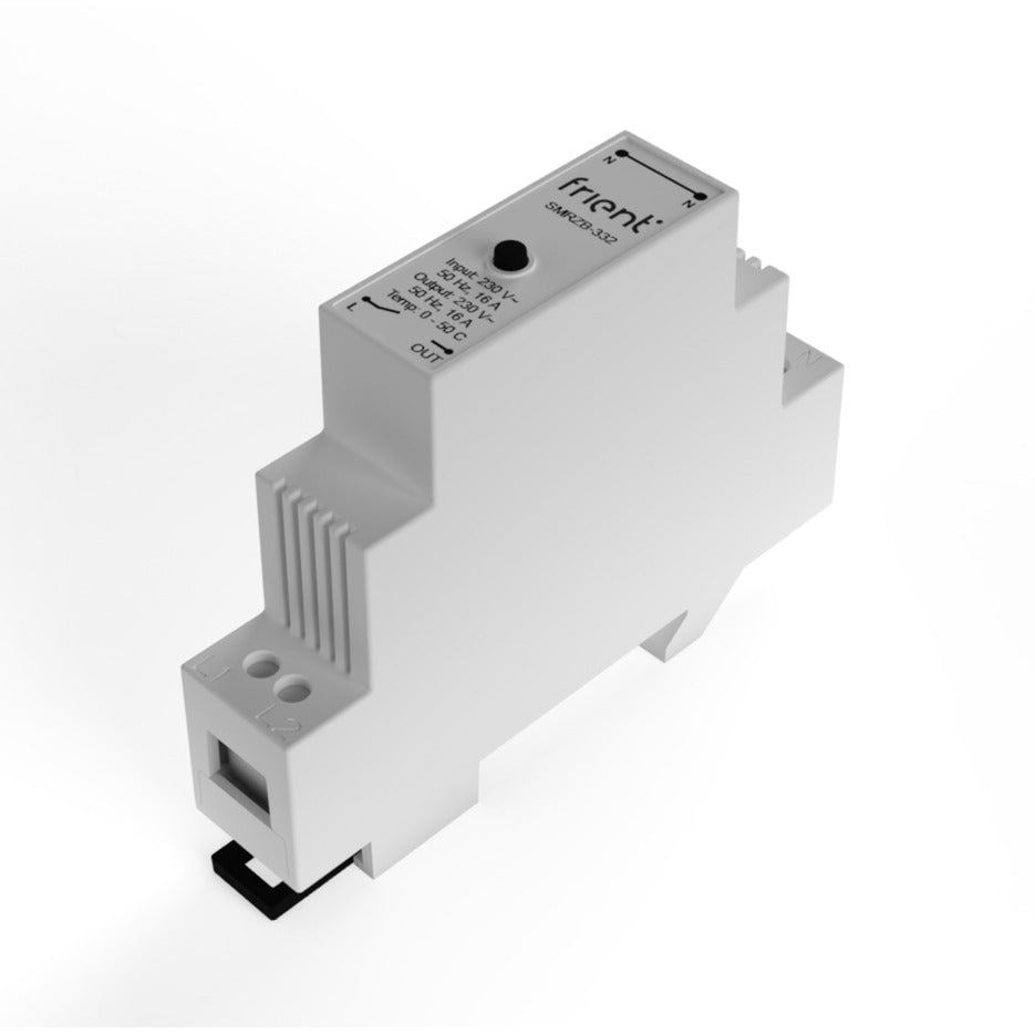 Relais relais din intelligent Frient (gris clair, zigbee)