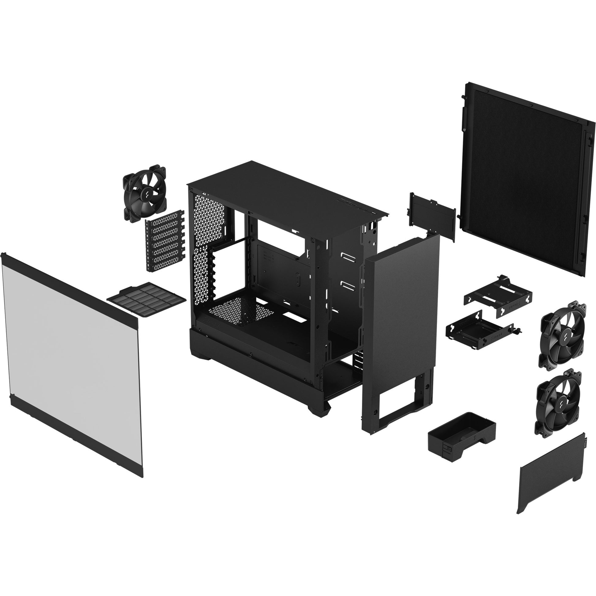 Fractal Design Pop Silent Black Tg Clear Tint
