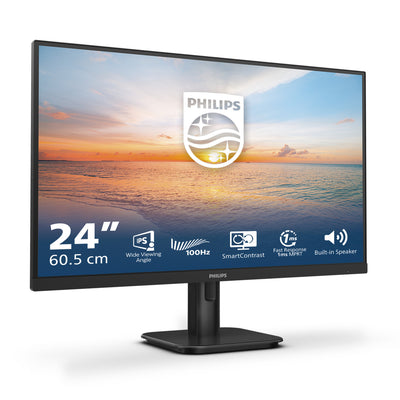 Moniteur Philips 24e1n1200a 00 23,8 (noir, VGA, HDMI, port d'affichage, audio, 120 Hz)