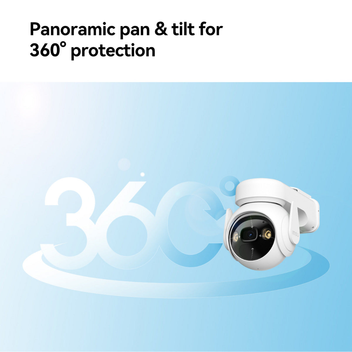 Imou cell pt avec caméra de sécurité à panneau solaire (blanc, 100% sans fil)