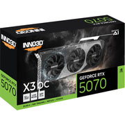 Inno3d N50703-12d7x-195064L GEFORCE RTX 5070 X3 OC, 12 Go, GDDR7, 192 bits, 28 Gbps, 672 Go S, 650W - afbeelding 3