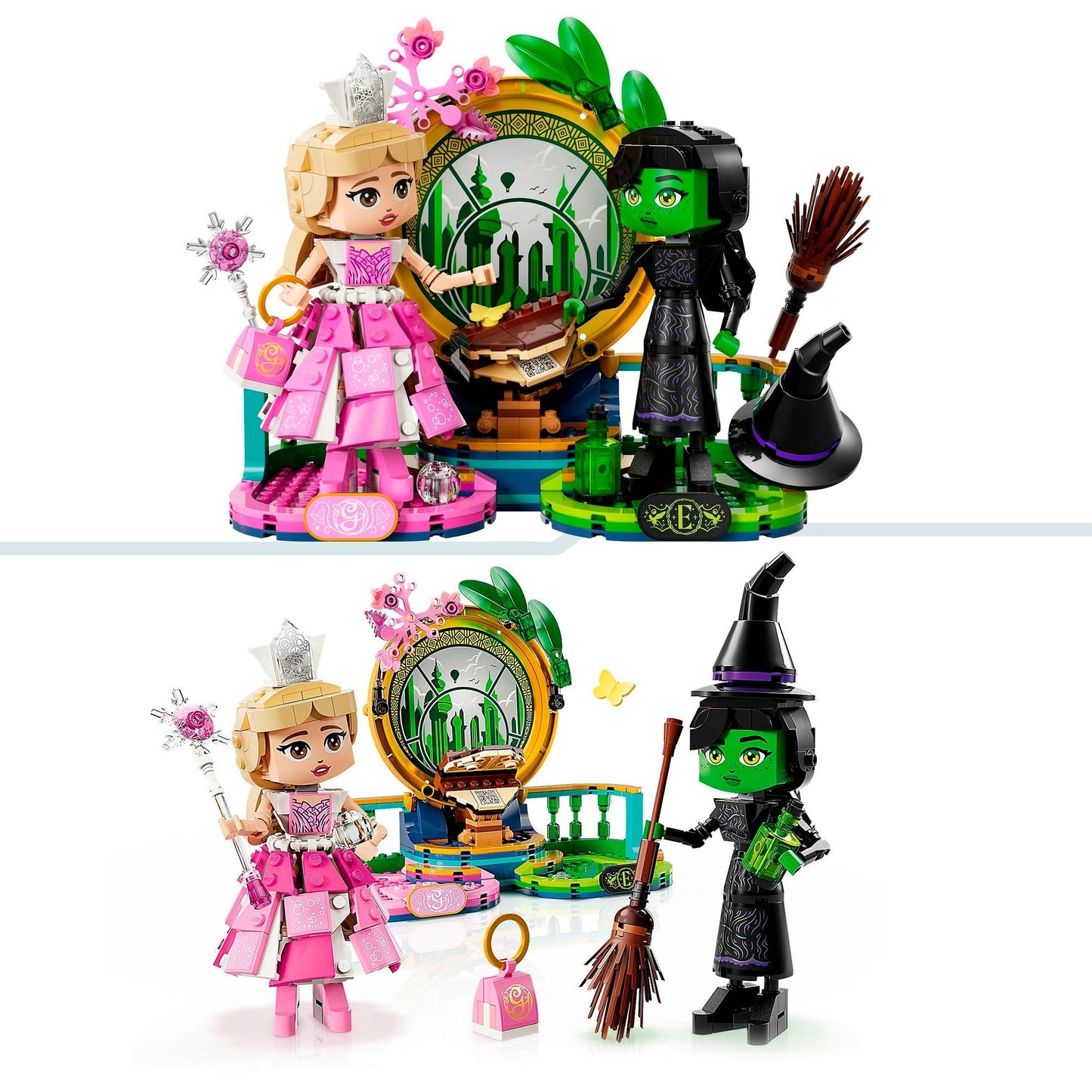 Lego 75682 Wicked Elphaba et Glinda Figures
