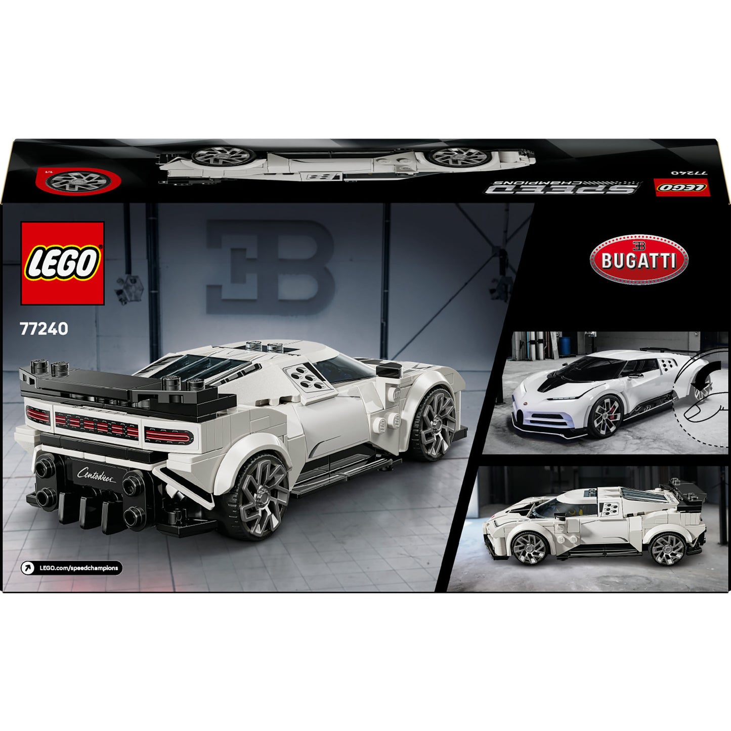 LEGO Speed ​​Champions 77240 Bugatti Centodieci Hyper Sports Car